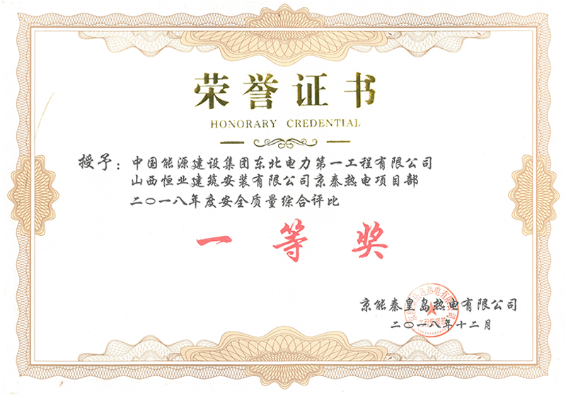 ******質(zhì)量評比一等獎(jiǎng)